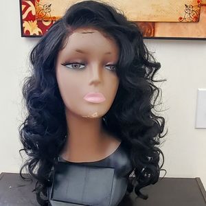 Deep Wave Synthetic Lace Front Wig
